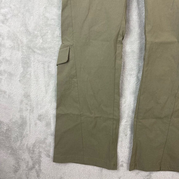 Athleta Low Rise Green Cargo Flare Utility Pants Women’s 8 Kim Possible - Picture 5 of 12